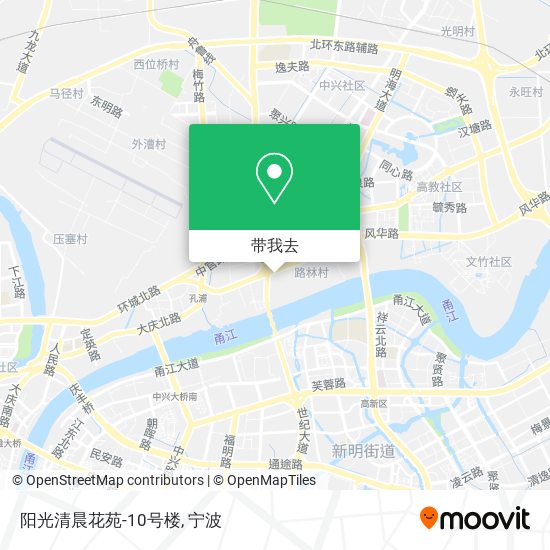 阳光清晨花苑-10号楼地图