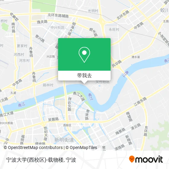 宁波大学(西校区)-载物楼地图