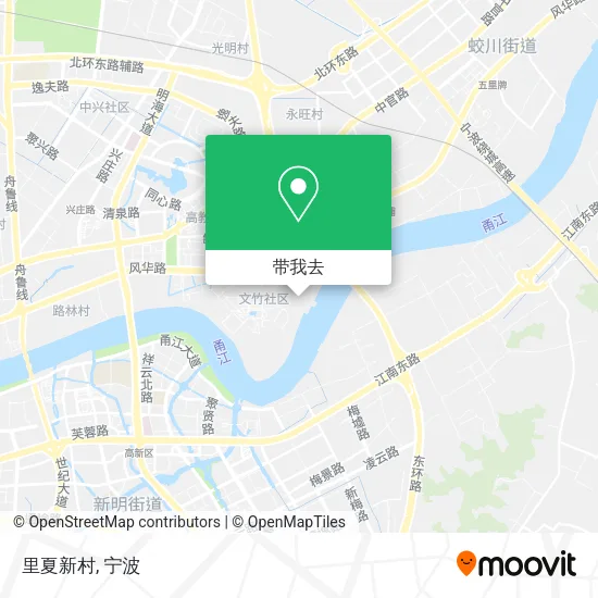 里夏新村地图
