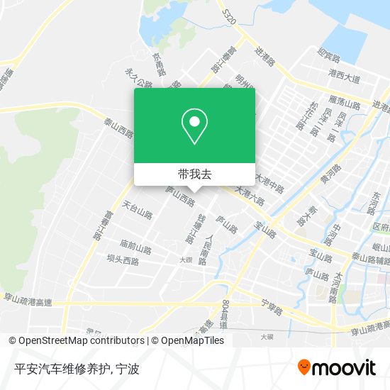 平安汽车维修养护地图