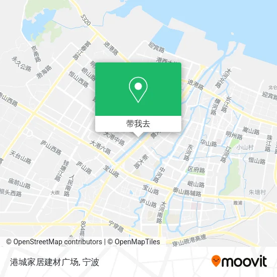 港城家居建材广场地图