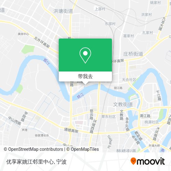 优享家姚江邻里中心地图