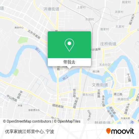 优享家姚江邻里中心地图
