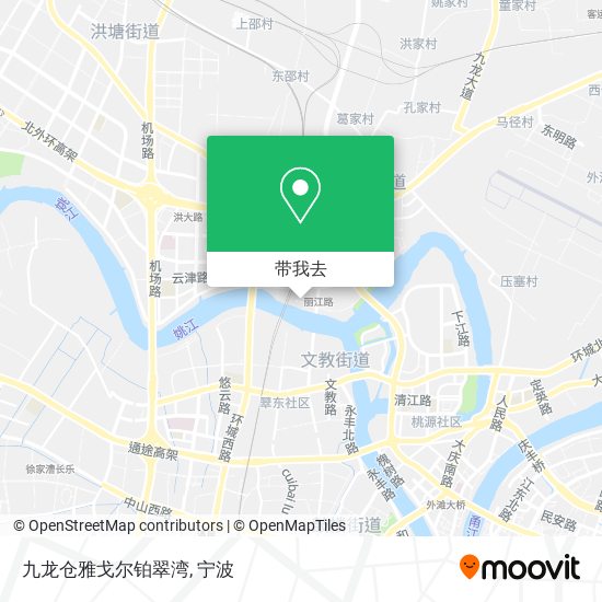 九龙仓雅戈尔铂翠湾地图