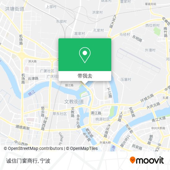 诚信门窗商行地图