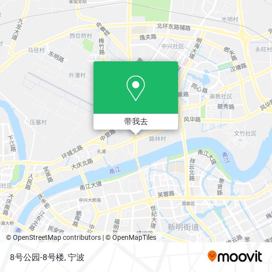 8号公园-8号楼地图