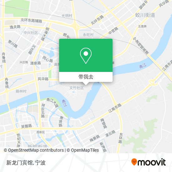 新龙门宾馆地图