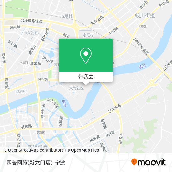 四合网苑(新龙门店)地图