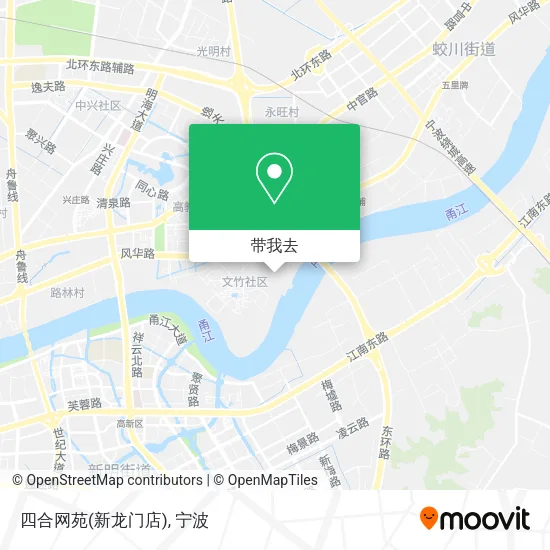四合网苑(新龙门店)地图