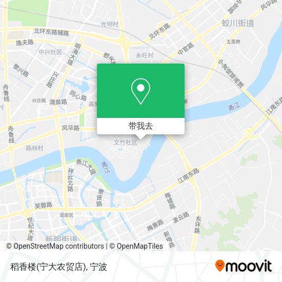 稻香楼(宁大农贸店)地图