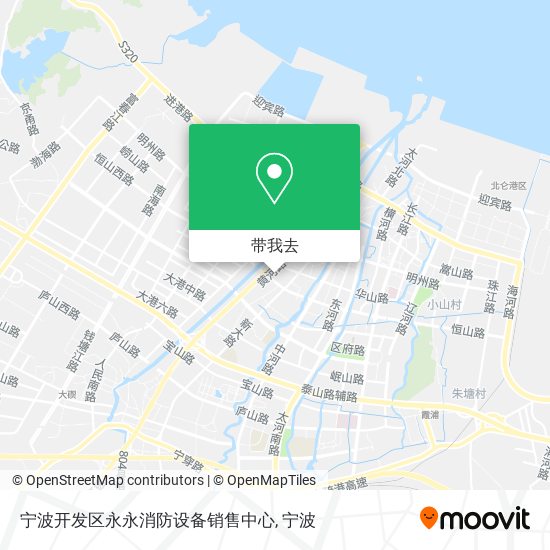 宁波开发区永永消防设备销售中心地图