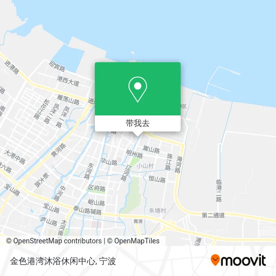金色港湾沐浴休闲中心地图