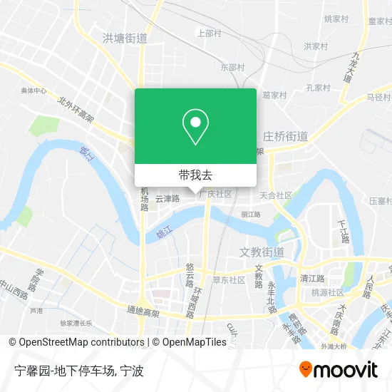 宁馨园-地下停车场地图