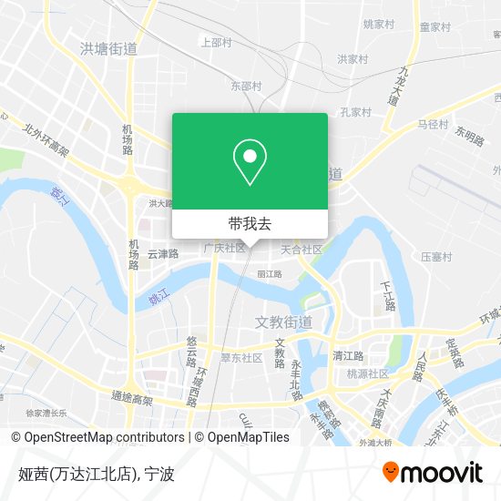 娅茜(万达江北店)地图