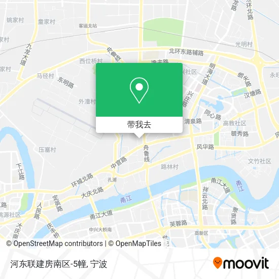 河东联建房南区-5幢地图