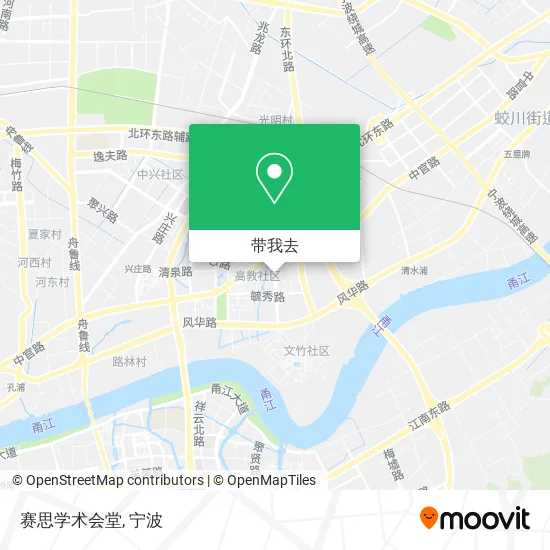 赛思学术会堂地图