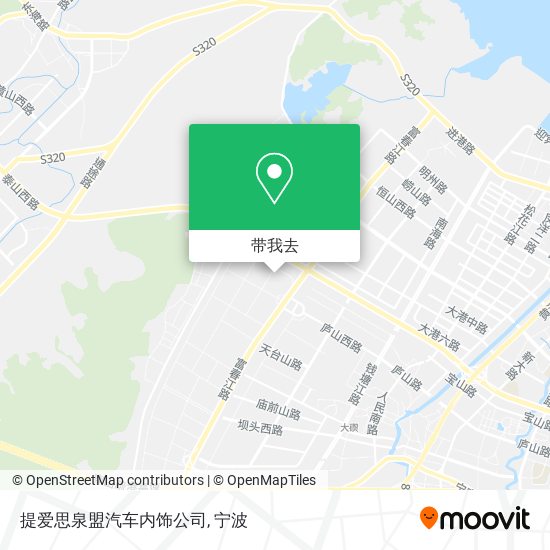 提爱思泉盟汽车内饰公司地图