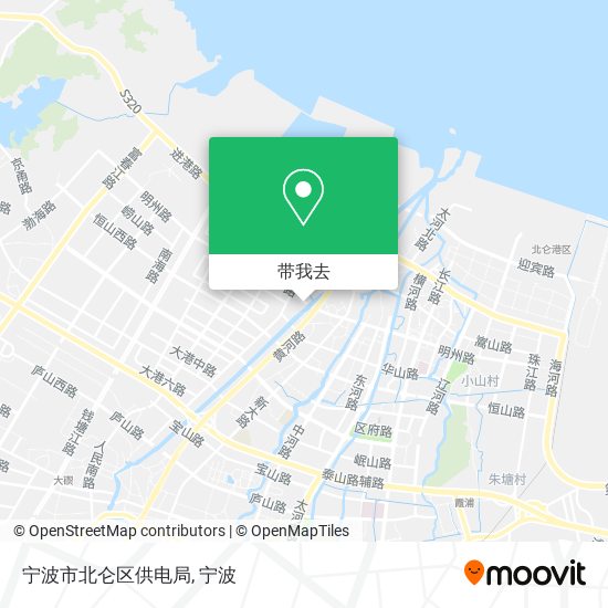 宁波市北仑区供电局地图