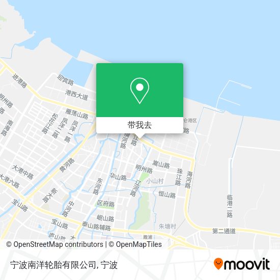 宁波南洋轮胎有限公司地图