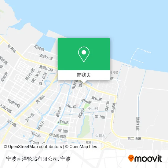 宁波南洋轮胎有限公司地图