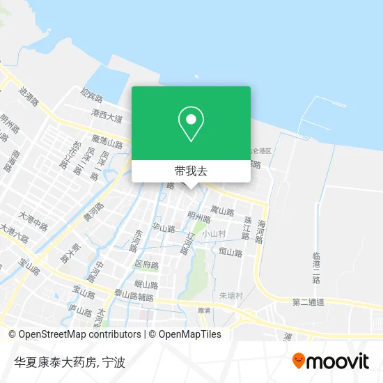 华夏康泰大药房地图