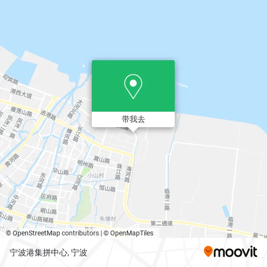 宁波港集拼中心地图