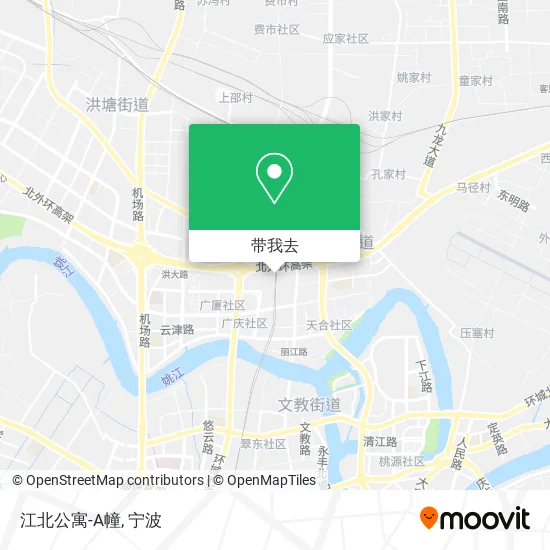 江北公寓-A幢地图