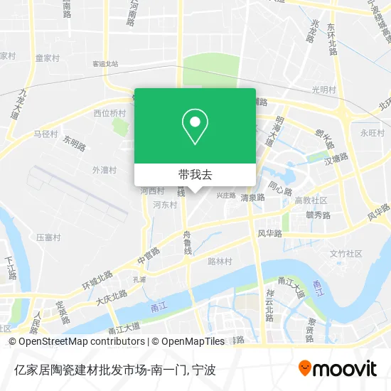 亿家居陶瓷建材批发市场-南一门地图