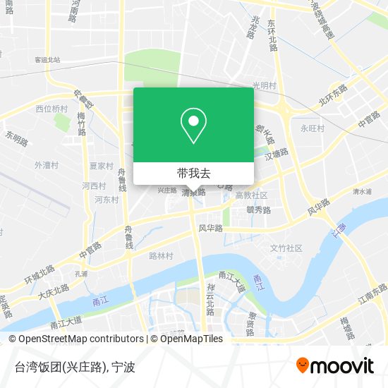 台湾饭团(兴庄路)地图