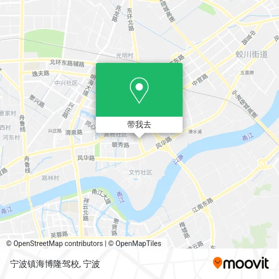 宁波镇海博隆驾校地图