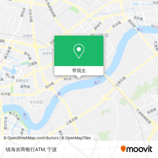 镇海农商银行ATM地图