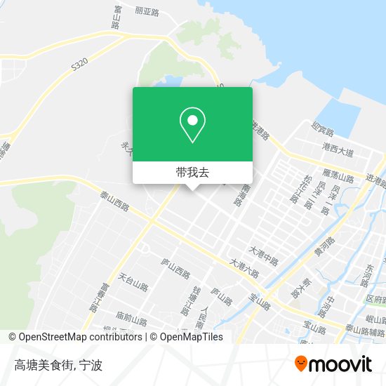 高塘美食街地图