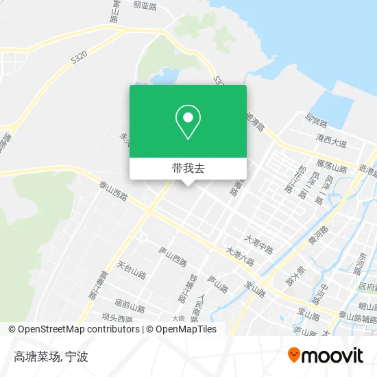 高塘菜场地图