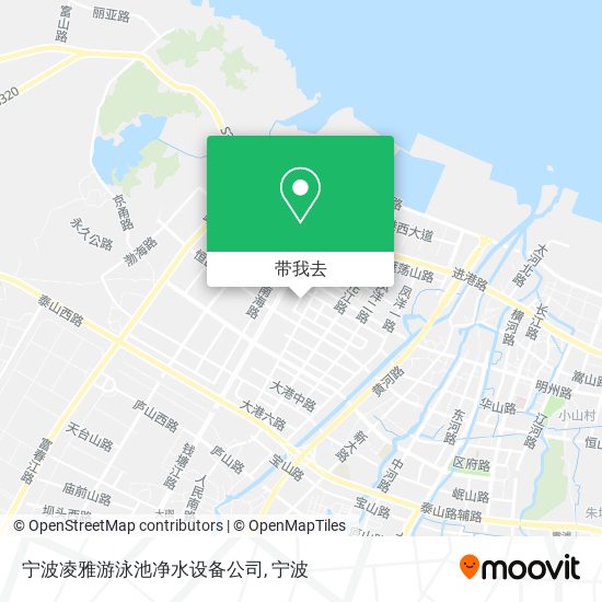 宁波凌雅游泳池净水设备公司地图