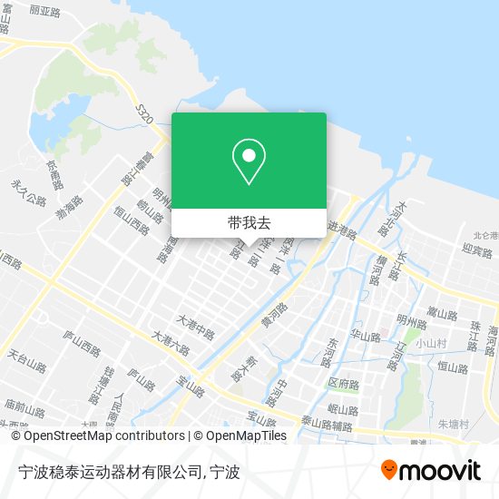 宁波稳泰运动器材有限公司地图