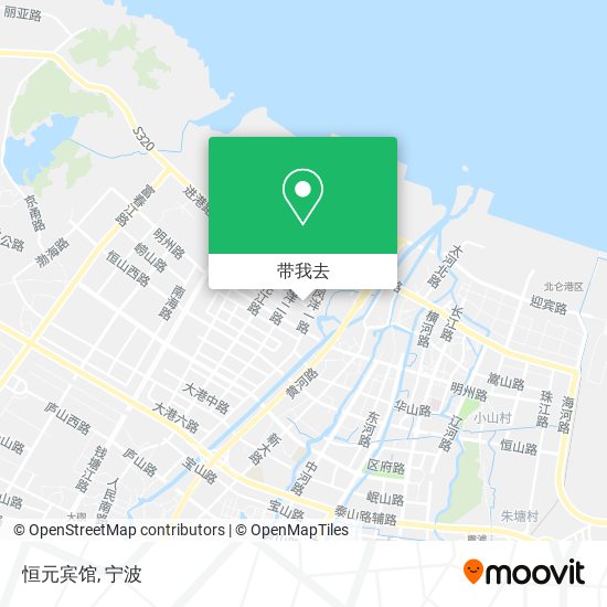 恒元宾馆地图