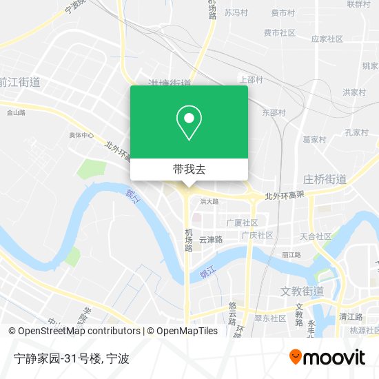 宁静家园-31号楼地图