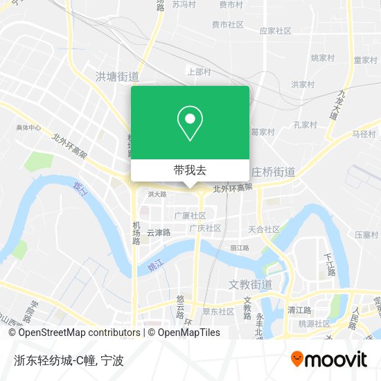 浙东轻纺城-C幢地图