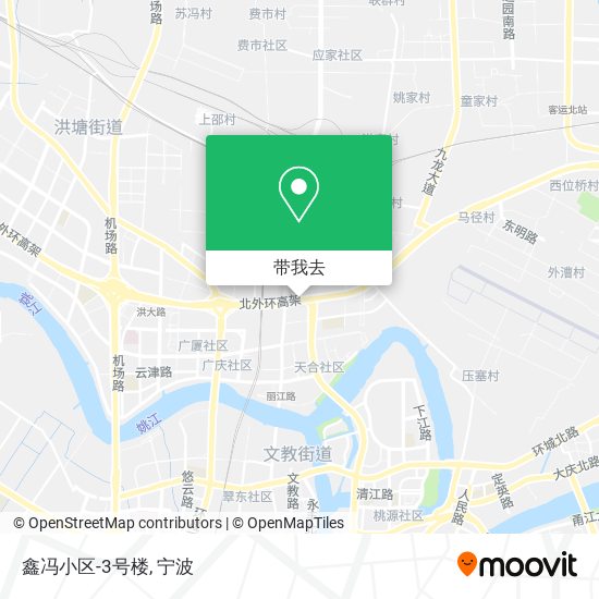 鑫冯小区-3号楼地图