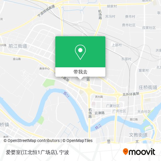 爱婴室(江北恒1广场店)地图