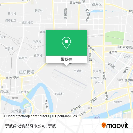 宁波甬记食品有限公司地图