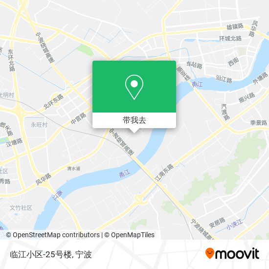 临江小区-25号楼地图