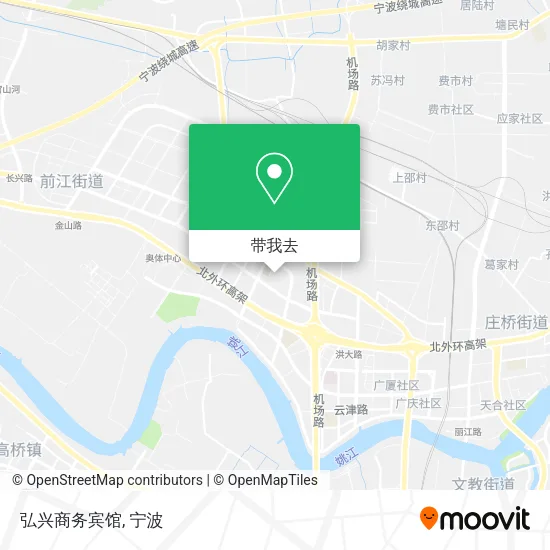 弘兴商务宾馆地图