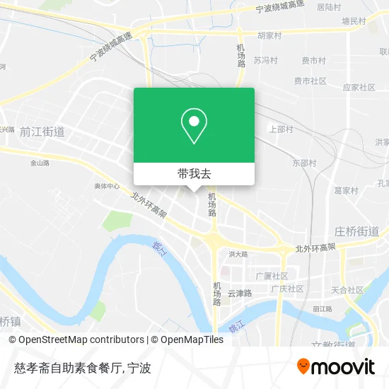 慈孝斋自助素食餐厅地图
