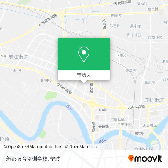 新都教育培训学校地图