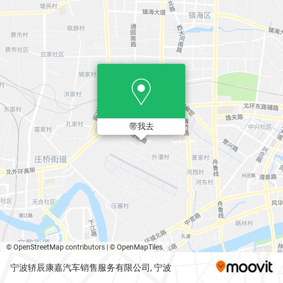 宁波轿辰康嘉汽车销售服务有限公司地图
