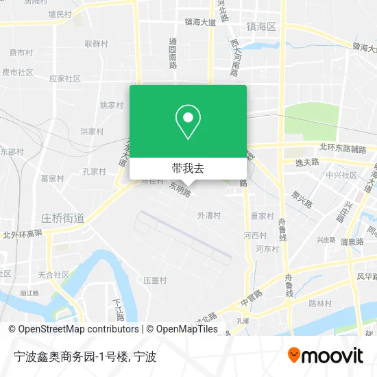 宁波鑫奥商务园-1号楼地图