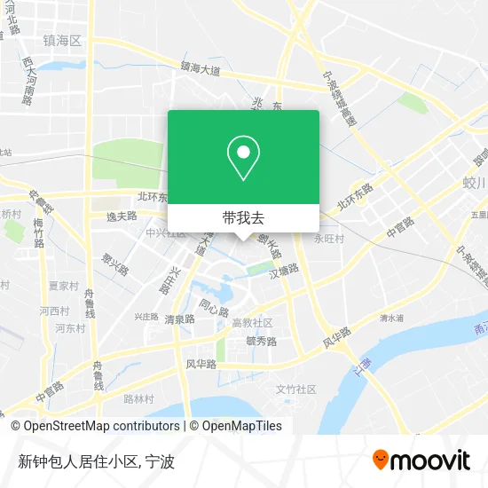 新钟包人居住小区地图