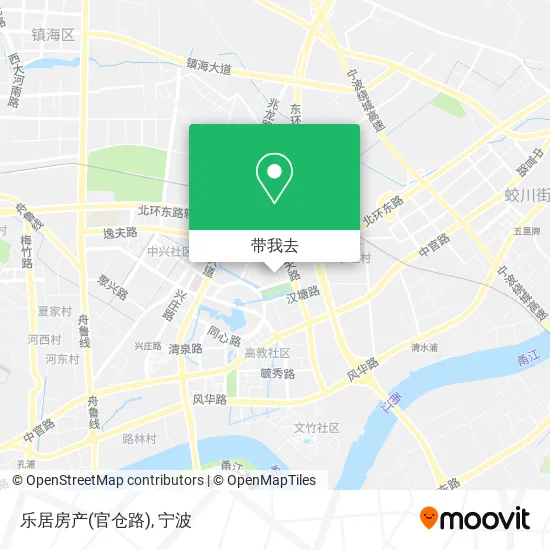 乐居房产(官仓路)地图