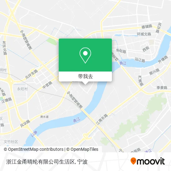 浙江金甬晴纶有限公司生活区地图
